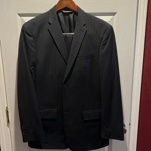 Black Perry Ellis Suit- Hardly Worn!